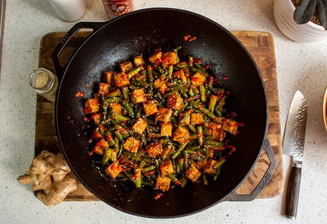Lodge Seasoned Cast Iron Wok Going Viral After Asian Cooking Influencer Post