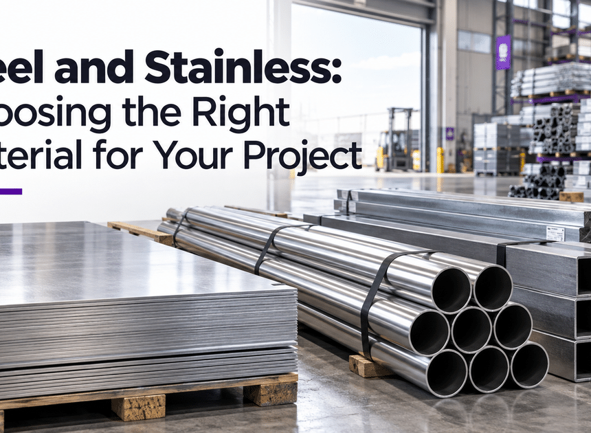 Steel and Stainless: Choosing the Right Material for Your Project